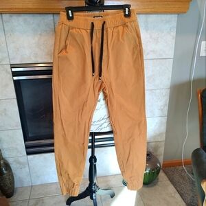 ItalyMorn Men's Drawstring Elastic Waist Pull On Stretch Jogger Pants Si…